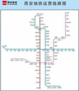 ​西安4号线线路图