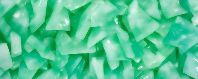 生活翡翠白底青和蓝水翡翠  1