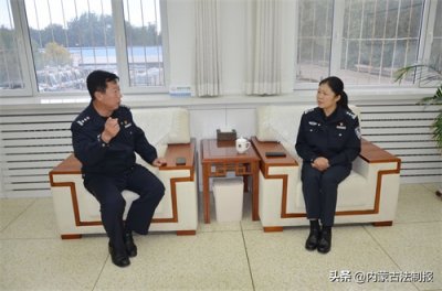 ​赤峰市公安局交管支队政委孙雅静深入交管支队一大队督导检查国庆节前交通安全