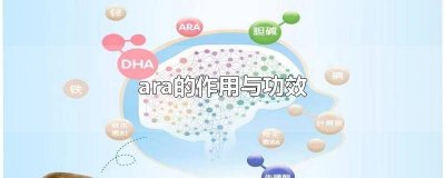 奶粉中dha和ara的作用与功效 epa和ara的作用与功效