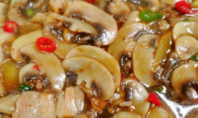 ​这才是口蘑的最佳吃法，低脂高蛋白，特别鲜美