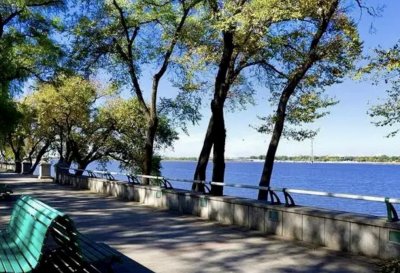 江畔公园的雕塑,老哈尔滨心中美丽的风景