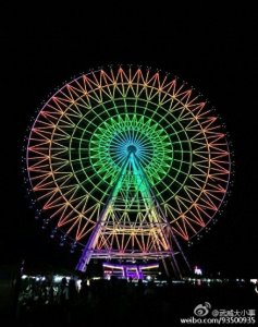 ​美爆了！不用去北上广 武威的摩天轮也＂高大上＂