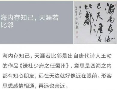 ​海内存知己天涯若比邻的作者是谁（海内存知己天涯若比邻的作者介绍）