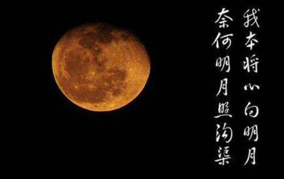 奈何明月照沟渠的上一句是什么（奈何明月照沟渠的出处）