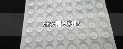 ​硅胶是塑料吗