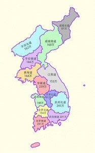 ​一些朝鲜半岛三八线的有趣地图