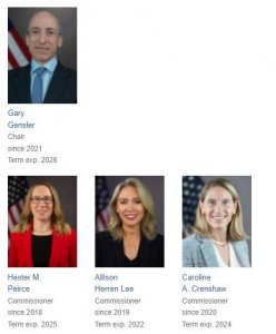 ​负责美国上市审核的SEC，其委员班底和背后机构是什么