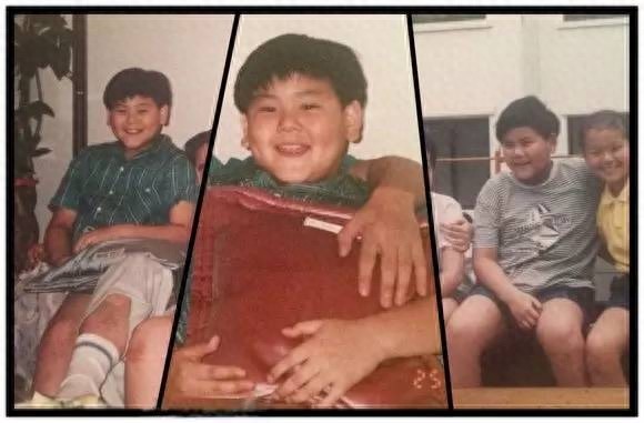 彭于晏童年私房照大曝光,小时竟然是个小胖墩,减肥毅力非同凡响