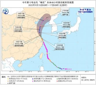 ​局部大暴雨！烟台继续发布台风黄色、大风橙色和暴雨黄色预警信号